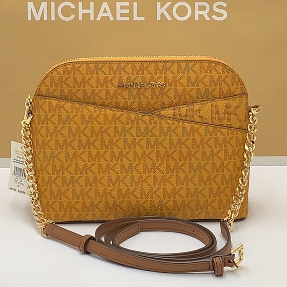 Michael Kors Medium Dome Xcross Xbody Bag
Color: Marigold Multi - Picture 2 of 15
